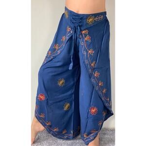 original ethnic Indian viscose trousers size small